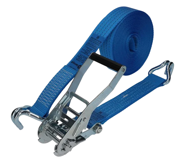 Loop Lash Ratchets TENSYS 50mm x 8m (4000daN BF Min) Ratchet Lashing Strap Set with Claw