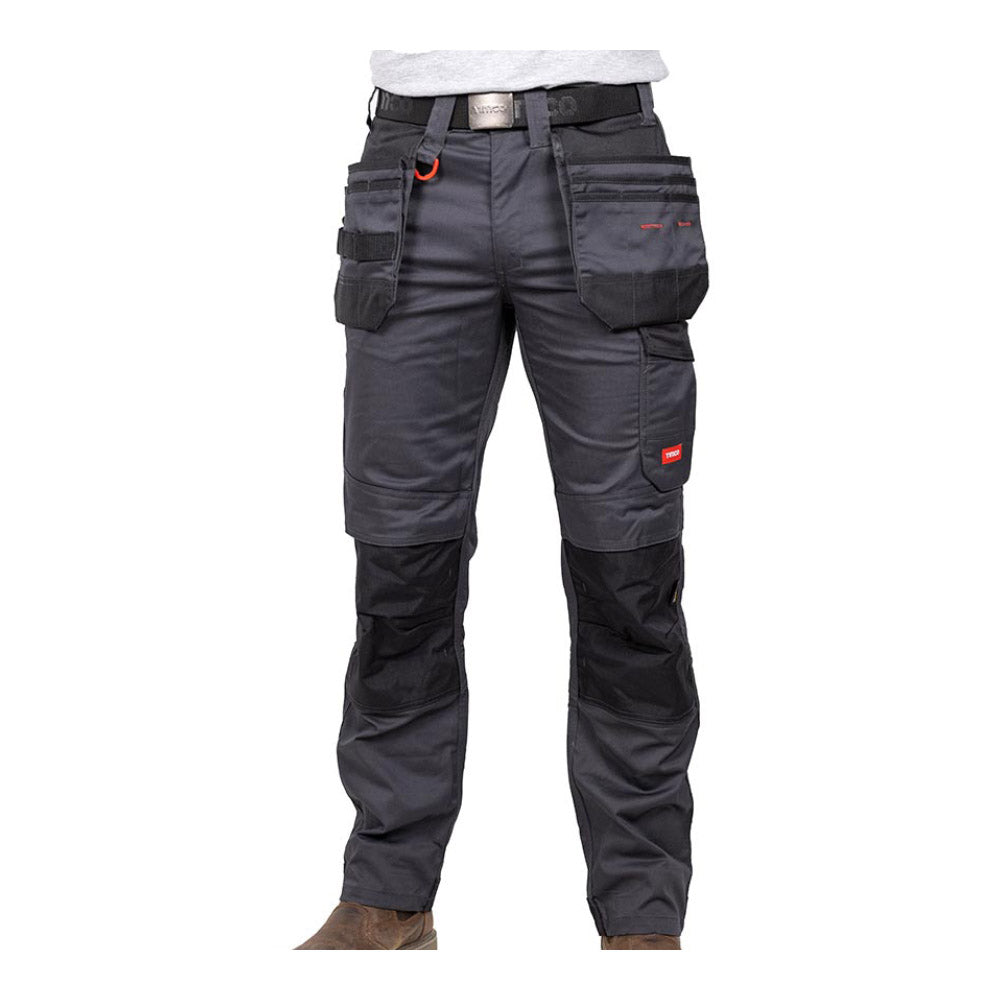 TIMCO Craftsman Trousers (Grey/Black) - 32" Leg