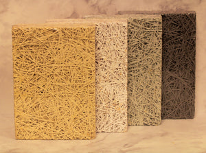Cewood Wood Wool Boards Samples in various colours