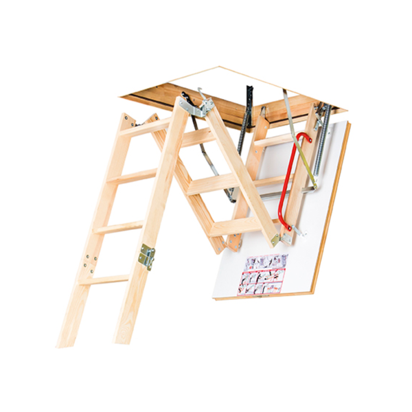 FAKRO LWK Komfort (55 x 111cm) - 3 Section Wooden Loft Ladder