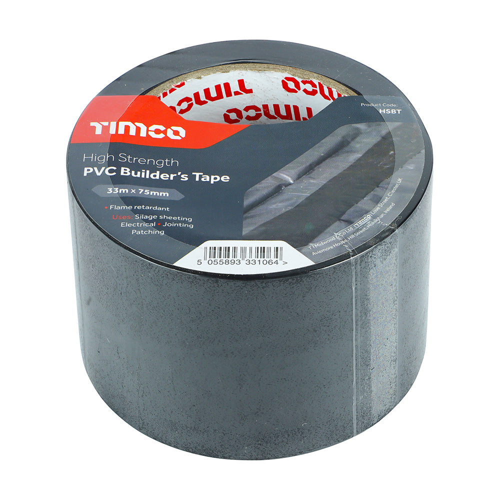 TIMCO High Strength PVC Builder's Tape