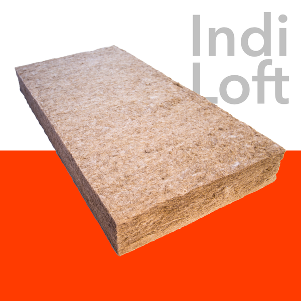 100mm IndiNature IndiLoft Hemp Flexibatt Loft Insulation - 1200 x 370mm (1.78m²)