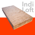 140mm IndiNature IndiLoft Hemp Flexibatt Loft Insulation - 1200 x 370mm (1.78m²)