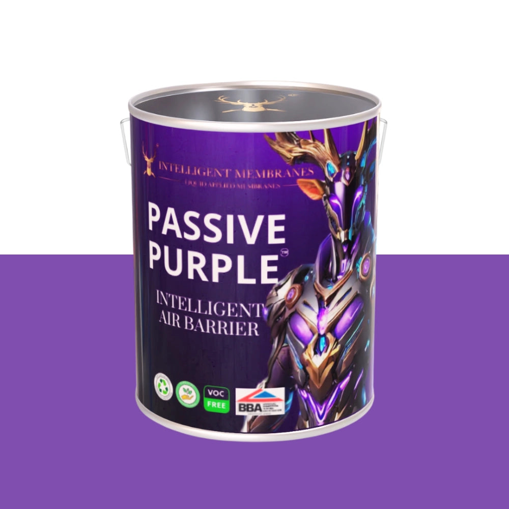 Intelligent Membranes PASSIVE PURPLE Internal Airtight Vapour Control Paint