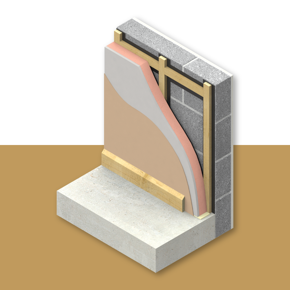 32.5mm Kingspan Kooltherm K118 Insulated Plasterboard (2400x1200mm) - Pack of 24