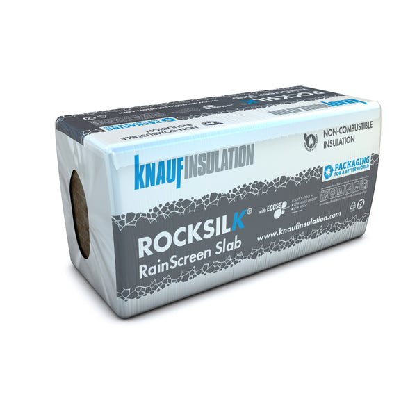 120mm Knauf Rocksilk RainScreen Slab (1200mm x 600mm)