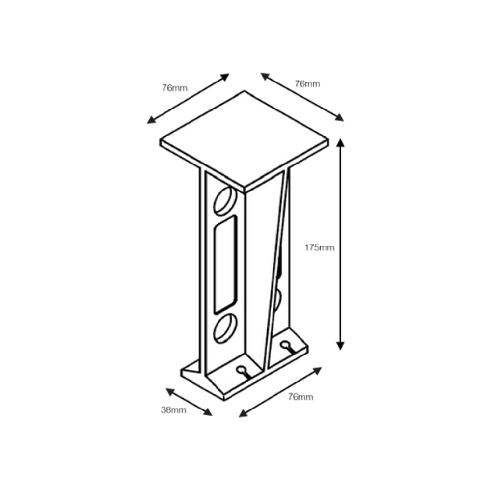 LOFT LEG Loft Flooring Legs - Raise Loft Boards by 175mm (12 per box)