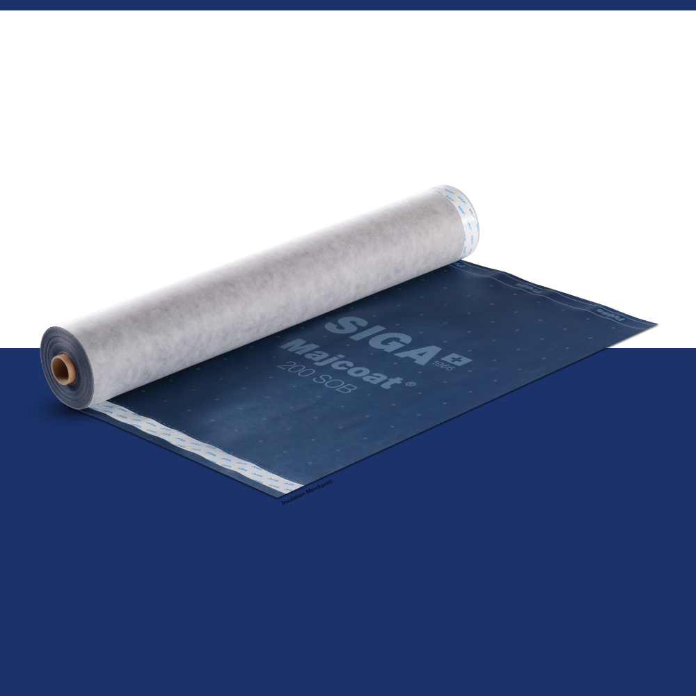 SIGA Majcoat® 200 SOB Diffusion Open Roof Breather Membrane - 1.5m x 50m