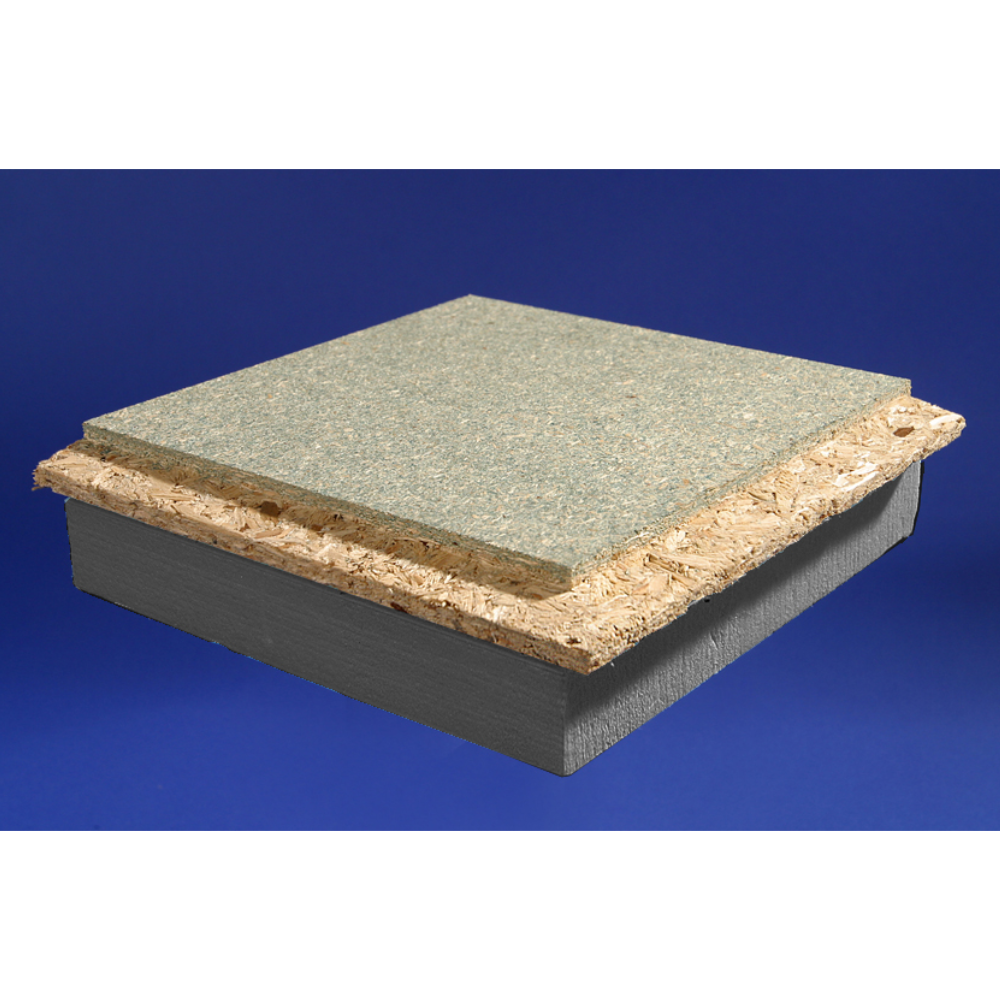 PROCTOR Plusfloor XPS Insulated Chipboard - 2.4m x 600mm | Insulation Merchant