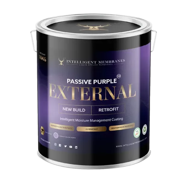 Intelligent Membranes PASSIVE PURPLE External Airtight Vapour Control Paint