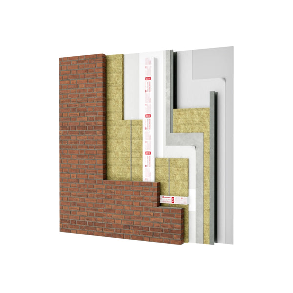 Rockwool SCB (Sleeved Cavity Barrier) for Masonry, Timber and Steel-frame