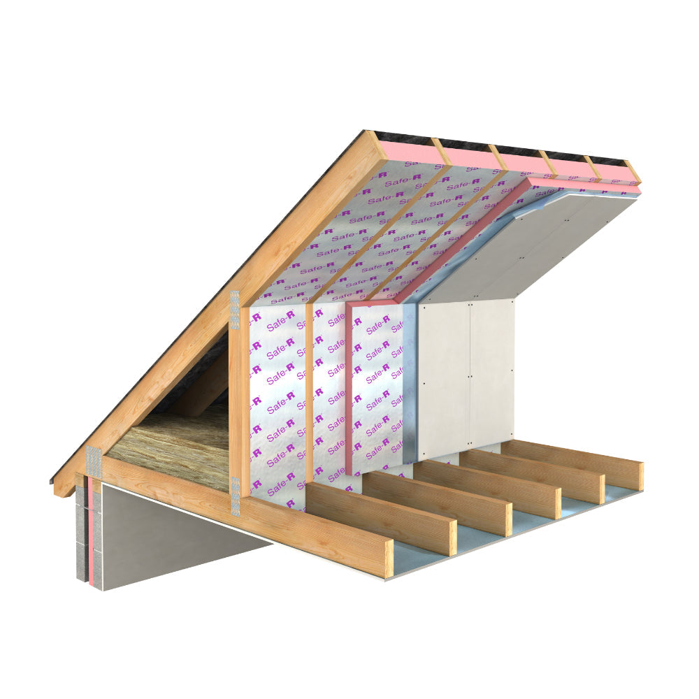 80mm Unilin (Xtratherm) Safe-R Phenolic Foam Single Board