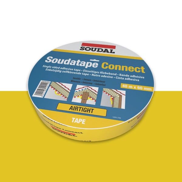 60mm SOUDAL Soudatape Connect (Airtight tape) - 25m