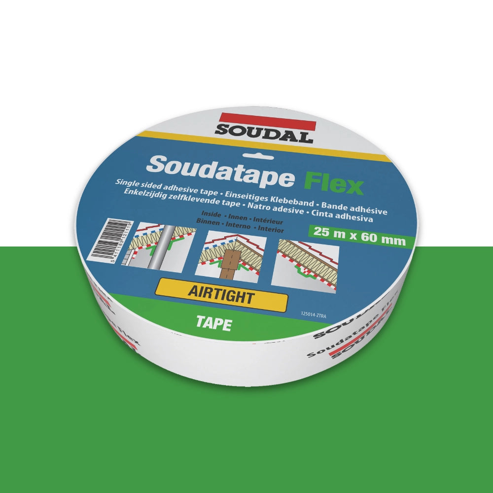 60mm SOUDAL Soudatape Flex (Airtight tape) - 25m