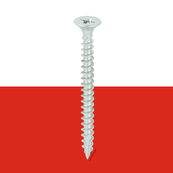 4.5 x 50mm TIMCO Classic Multi-Purpose Screws (A2 Stainless Steel) Countersunk - Box of 200 (Loose)