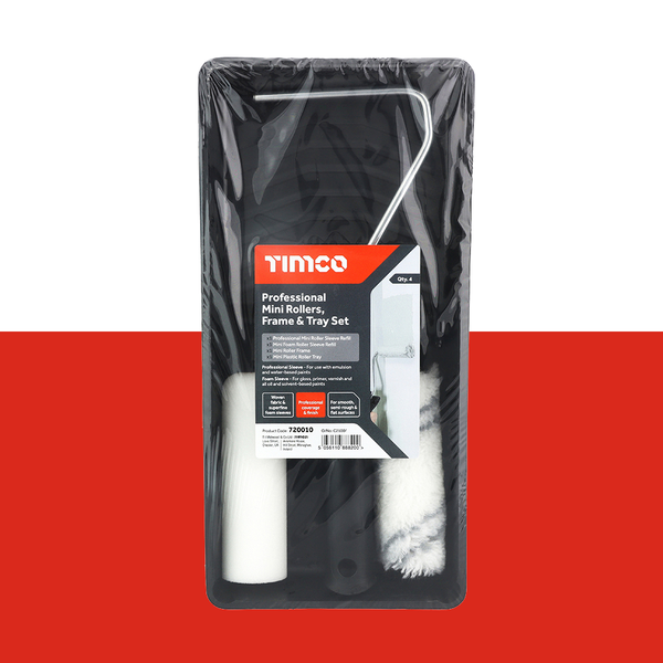 TIMCO Professional Mini Roller & Tray Set