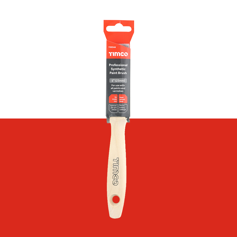 TIMCO Professional Synthetic Paint Brush - 25mm (1")