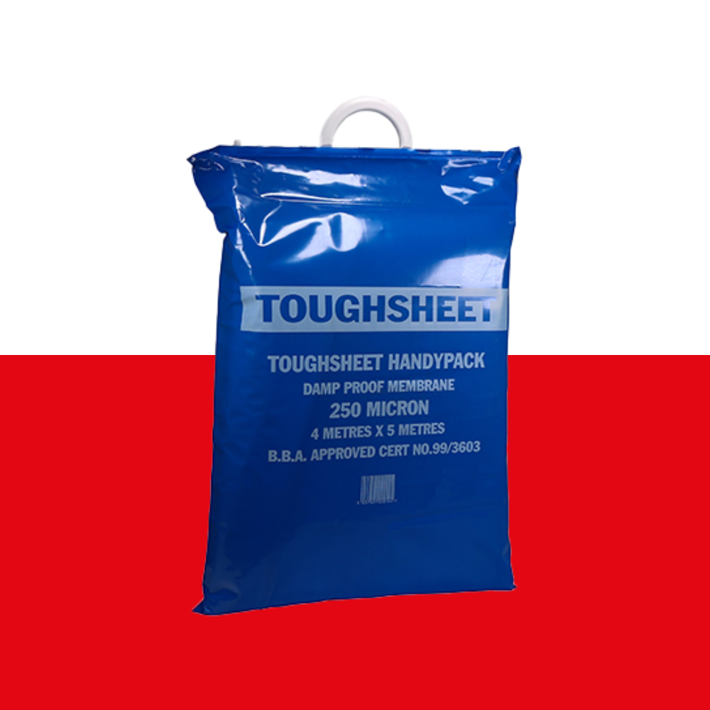 TIMCO Toughsheet Damp Proof Membrane (DPM) Handy Pack - 4m x 5m (250 microns)