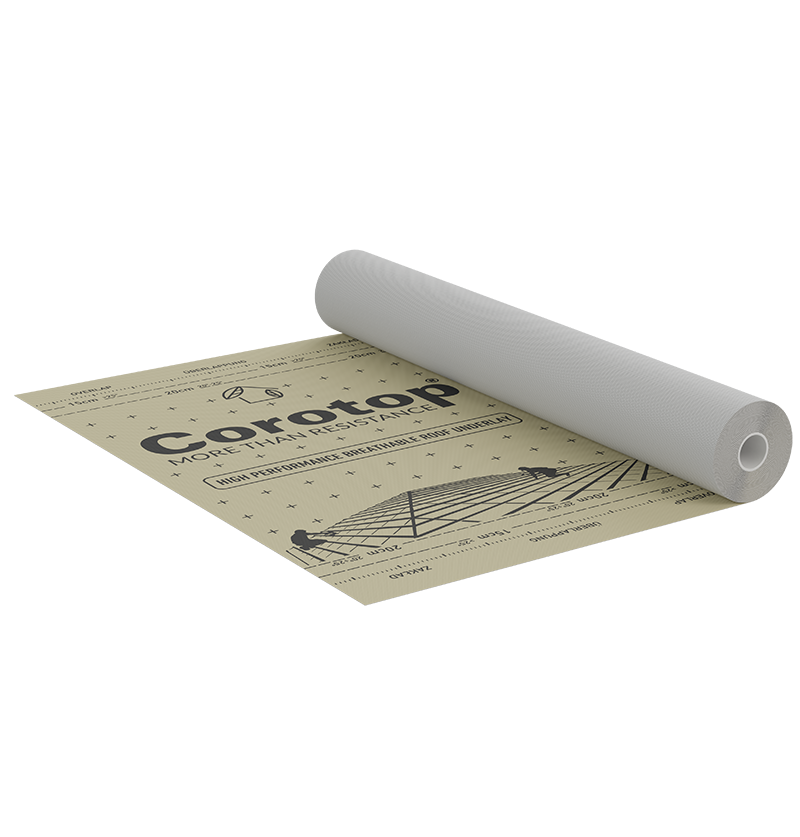COROTOP Strong - Breathable Roof Membrane - 1.5m x 50m (75m²)