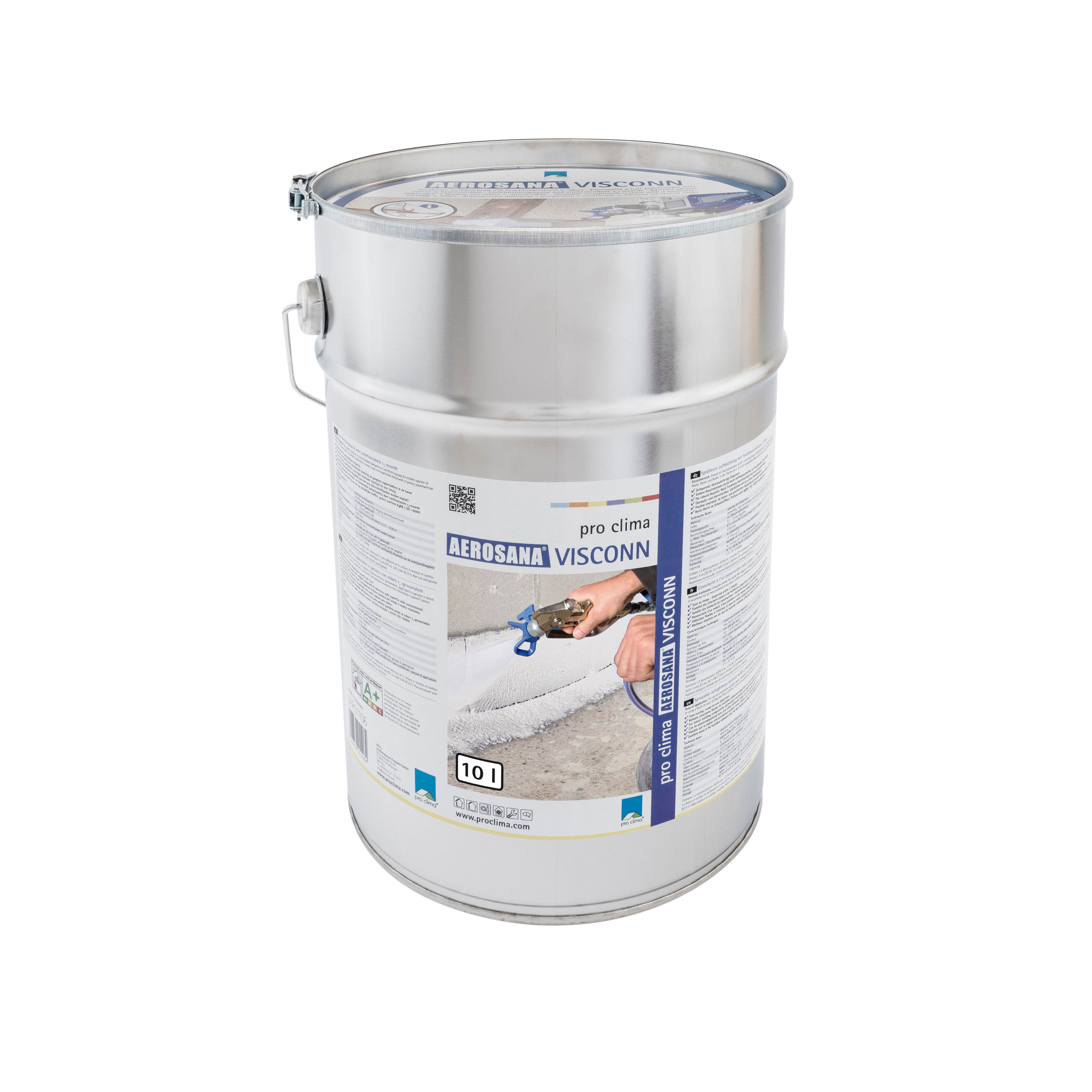 Pro Clima Aerosanna Visconn Spray/Paintable Airtight Sealant Membrane