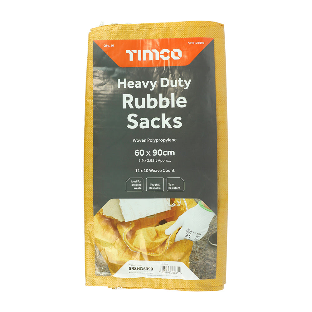TIMCO Rubble Sacks Heavy Duty - (10 p/pk)