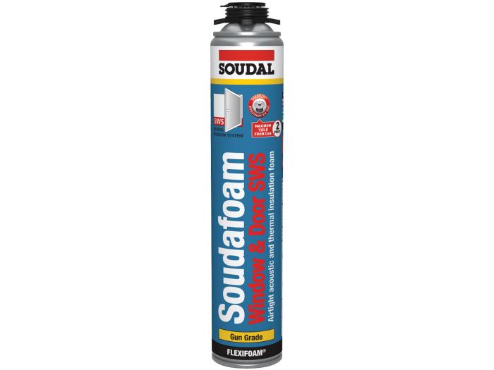 SOUDAL Soudafoam Window & Door SWS - 750ml Gun Grade