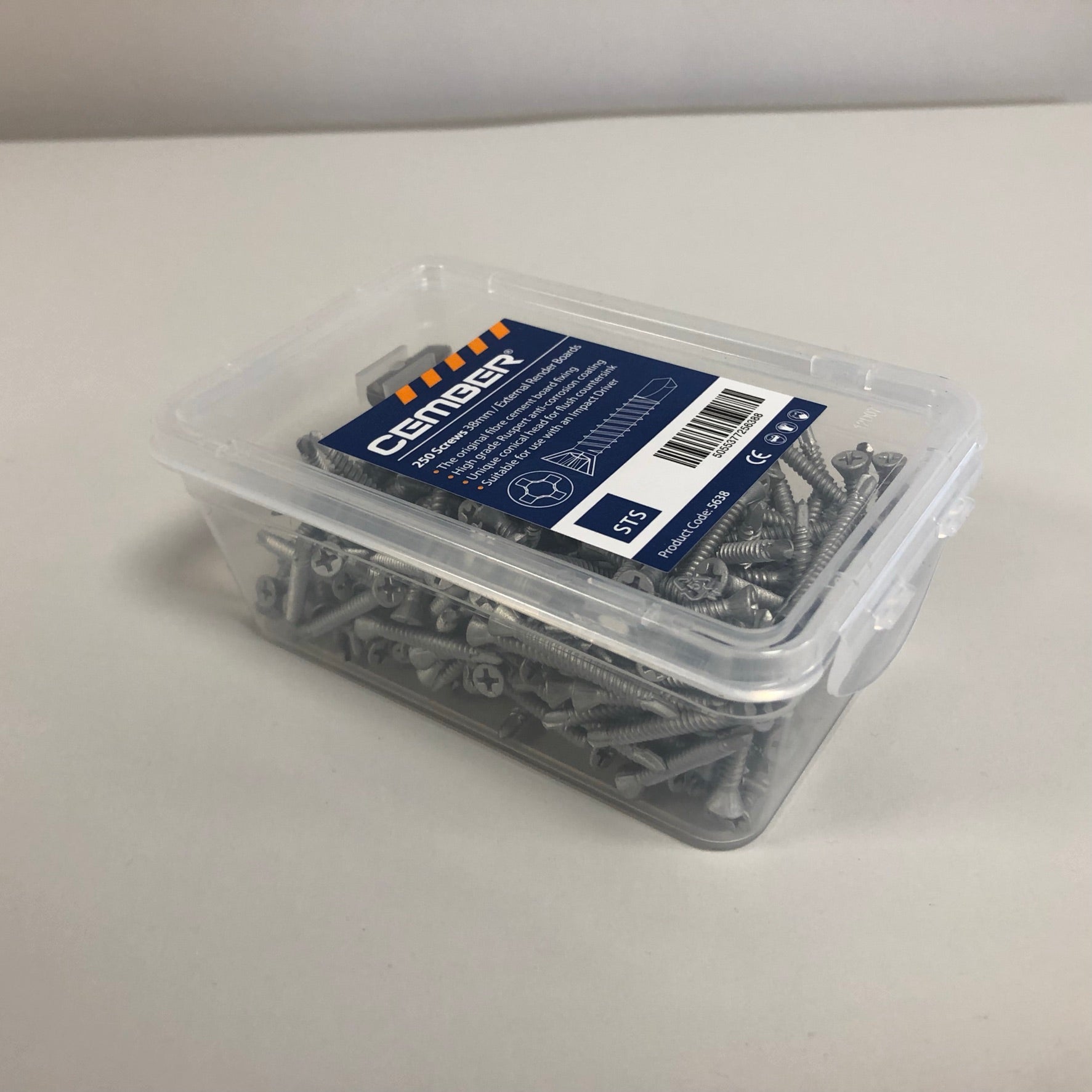 38mm STS CEMBER External Render Board Screws (Box of 250) | Insulation Merchant