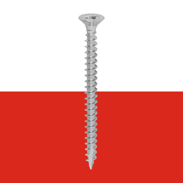 4.0 x 50mm TIMCO Classic Multi-Purpose Screws (A2 Stainless Steel) Countersunk - Box of 200 (Loose)