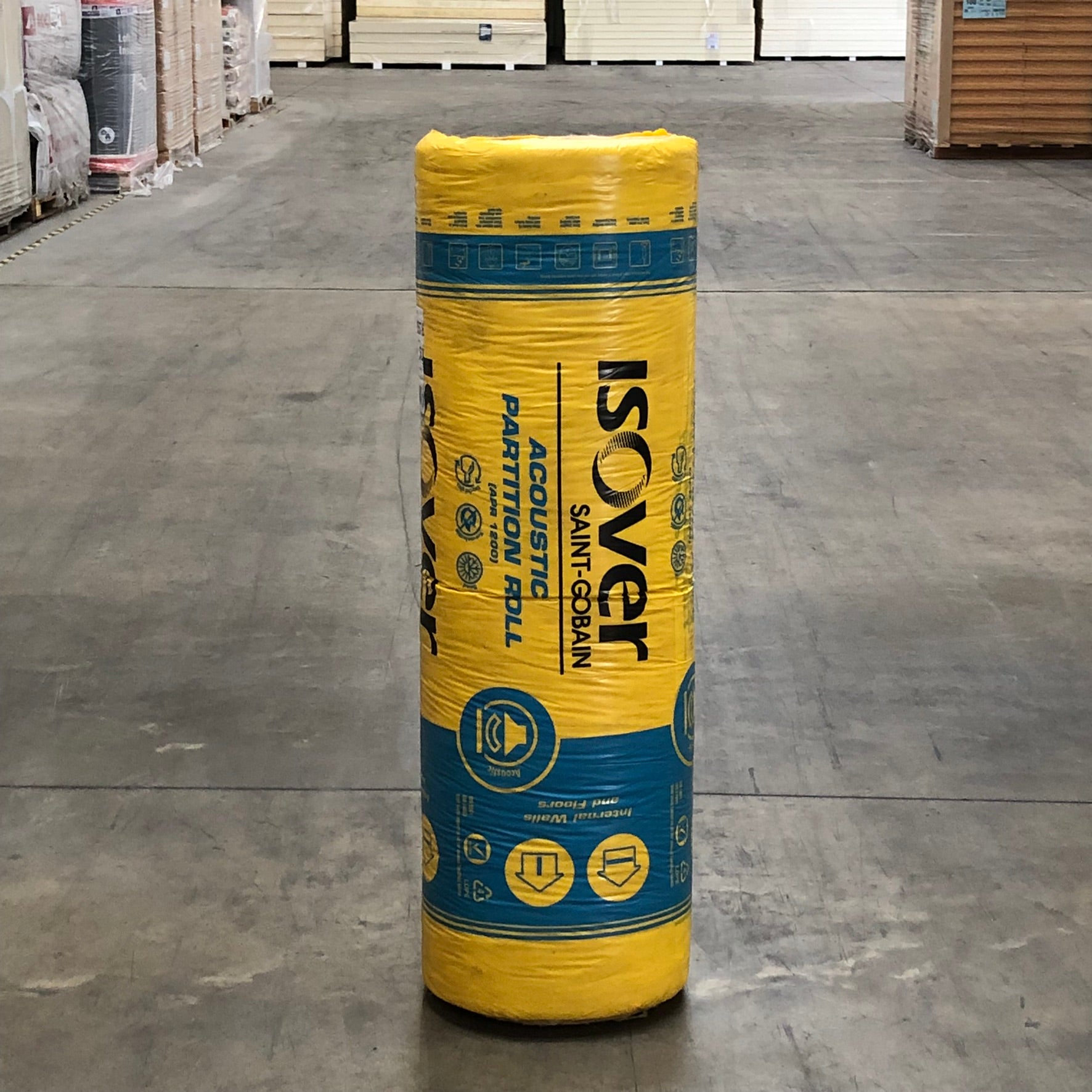 75mm ISOVER Acoustic Partition Roll (APR) - 12.2m x 2/600mm