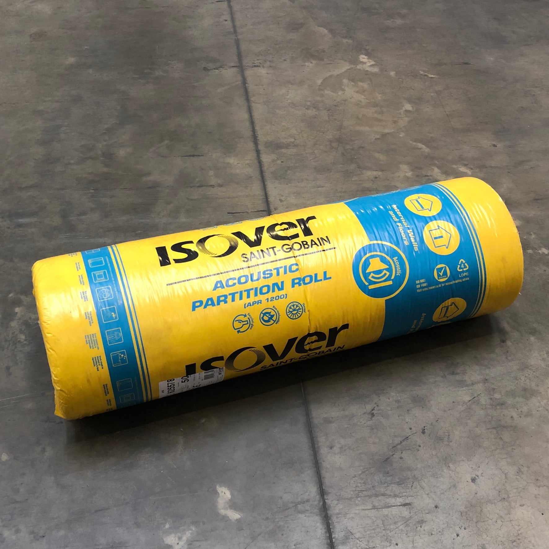 50mm ISOVER Acoustic Partition Roll (APR) - 13m x 2/600mm