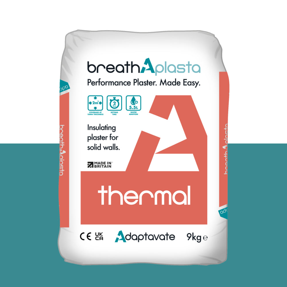 ADAPTAVATE breathAplasta Thermal (Insulating Breathable Plaster) - 9kg bag