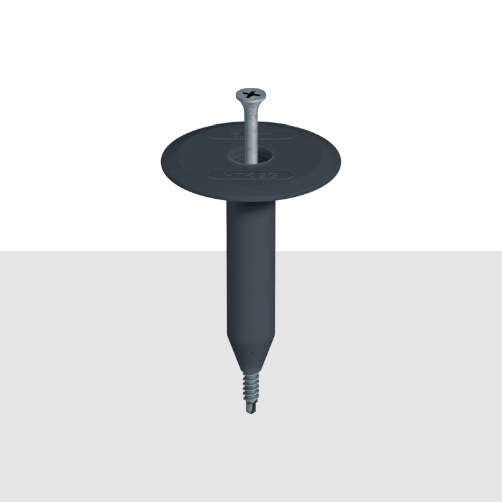 EJOT HTK 2G 50 (15mm) + TKR 4.8 (80mm) Pre-assembled screw and washer (95mm) - box of 100 | Insulation Merchant