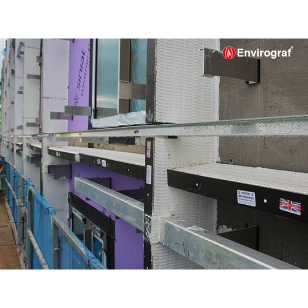 ENVIROGRAF FFCB Rainscreen Fast Fix Cavity Barrier - 1220mm x 130mm x 60mm (170mm cavity)