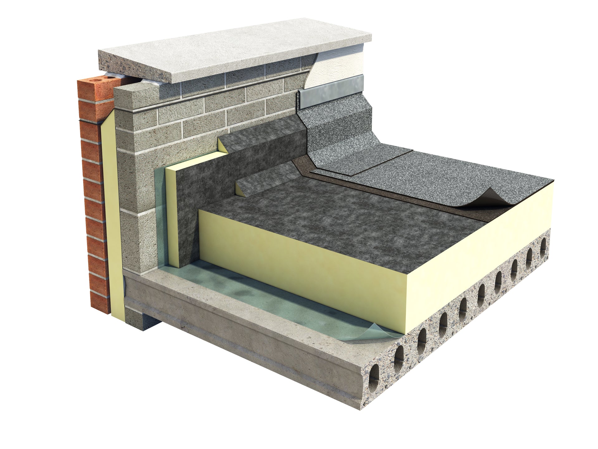 25mm Unilin (Xtratherm) Thin-R FR/BGM Flat Roof - Single Board