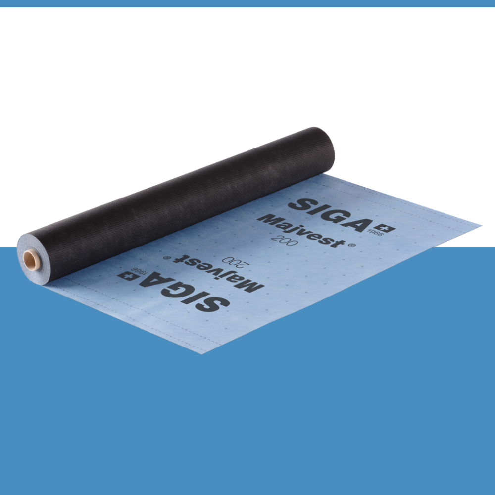 SIGA Majvest® 200 - Breather Membrane (Particularly for Closed Facade)