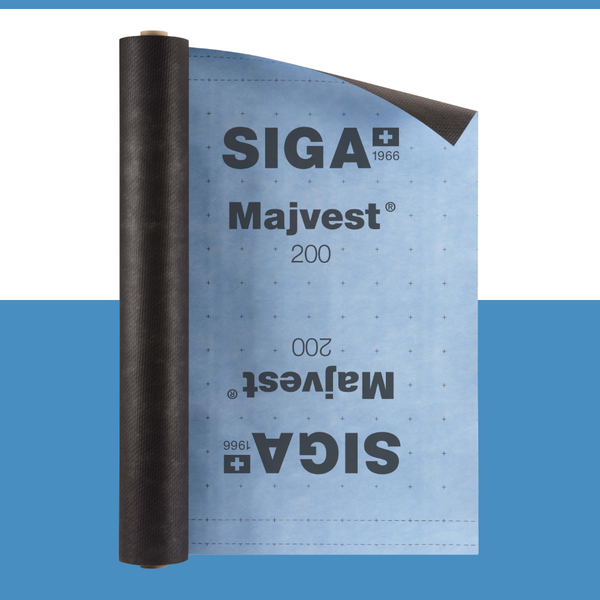 SIGA Majvest® 200 - Breather Membrane (Particularly for Closed Facade)