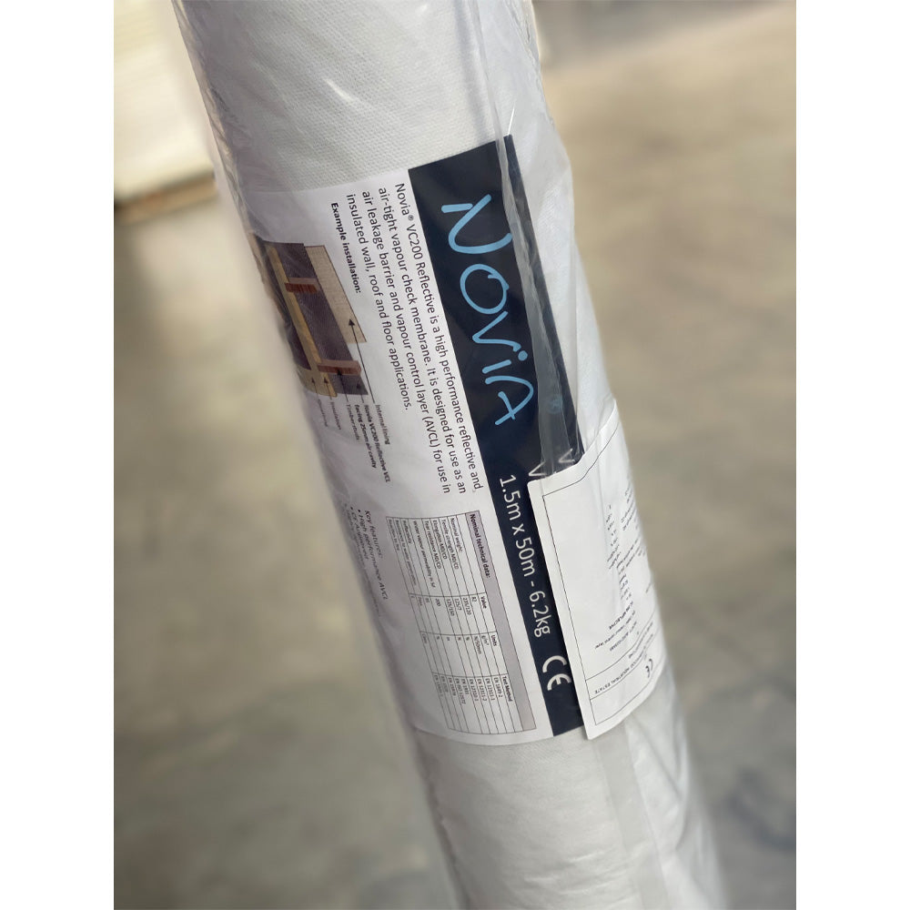 NOVIA VC200 Reflective Air Leakage and Vapour Control Layer