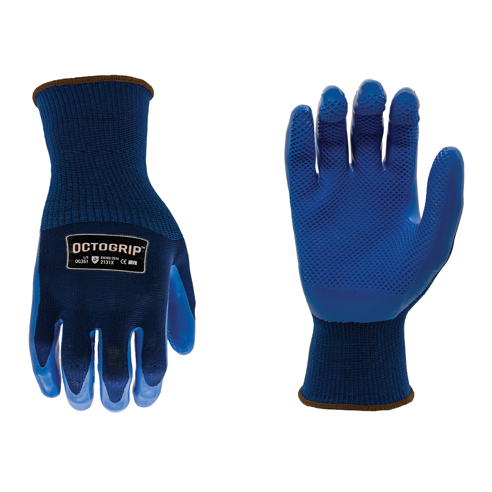 OCTOGRIP OG351 Heavy Duty Poly/Latex Gloves