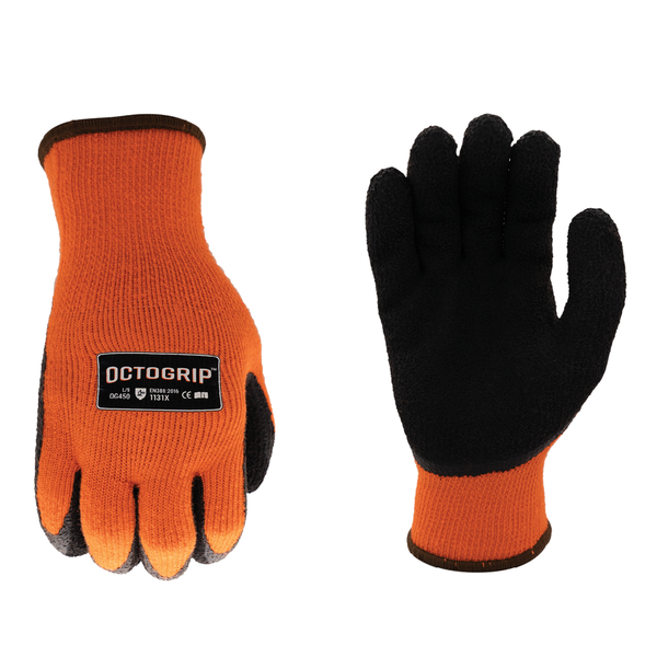 OCTOGRIP OG450 Cold Weather Poly/Acrylic/Latex Gloves