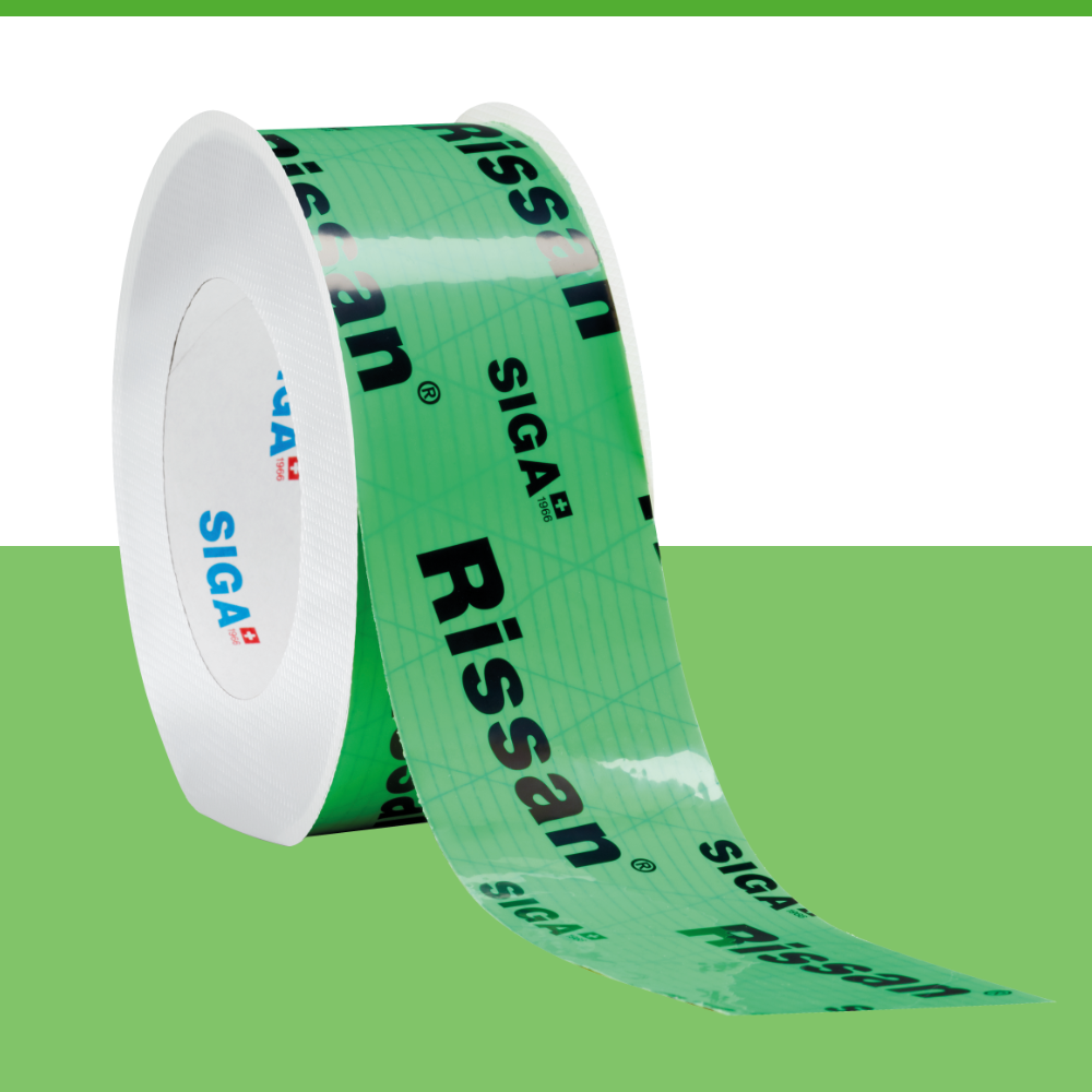 SIGA Rissan® 60 VCL & Jointing Airtightness Tape - 60mm x 25m | Insulation Merchant