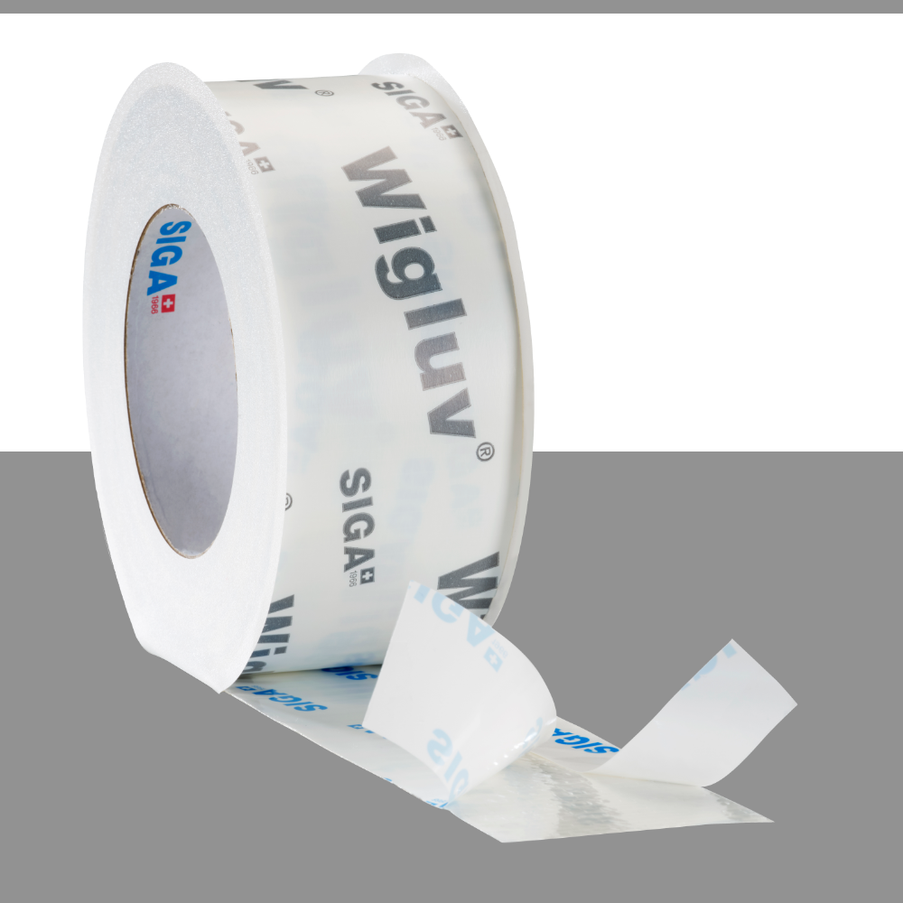 SIGA Wigluv® 20/40 Split External Adhesive Tape (60mm x 25m) | Insulation Merchant
