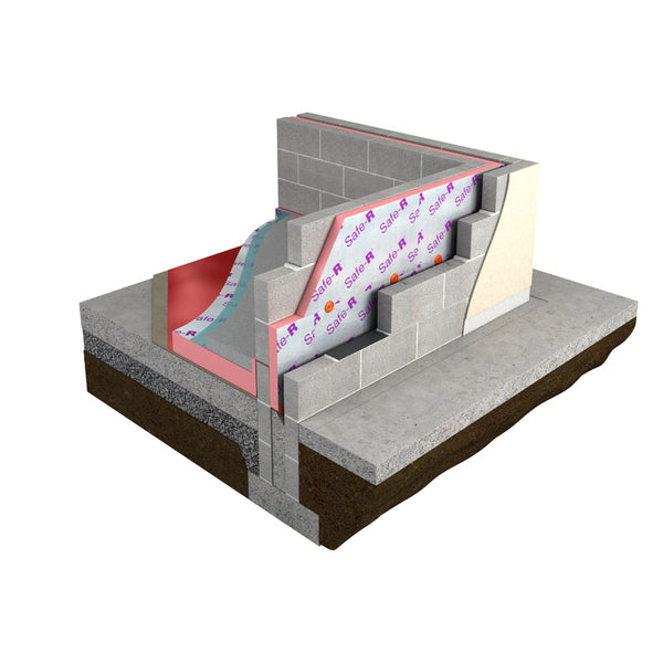 100mm Unilin (Xtratherm) Safe-R Phenolic Foam Board - per board (2.88m²)