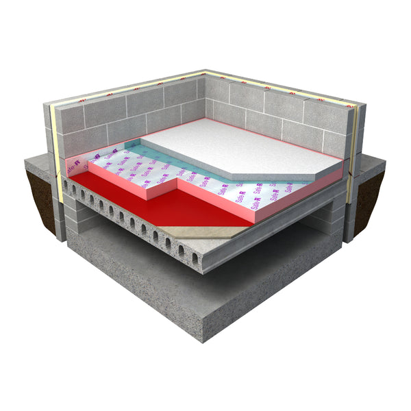 100mm Unilin (Xtratherm)m Safe-R Phenolic Foam Board (Pack of 4)