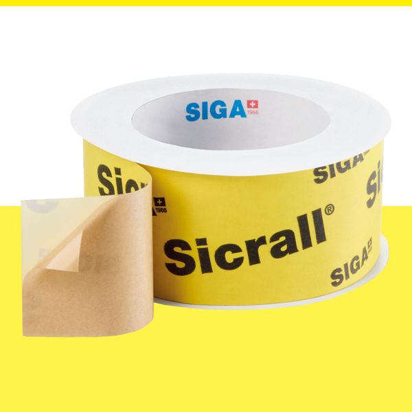 60mm SIGA Sicrall® 60 - VCL Jointing Airtight Tape (40m)