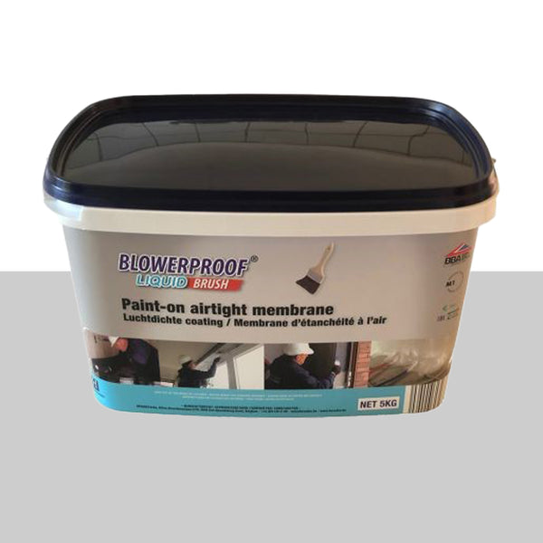 Blowerproof Liquid Brush Paint on Airtightness Membrane (White) - 5kg